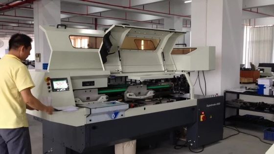 Thiết lập nhanh 4 kẹp Máy đóng sách robot kỹ thuật số In tùy chỉnh