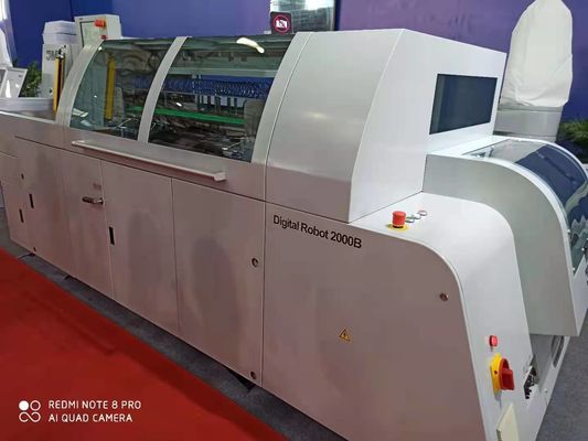Thiết lập nhanh 4 kẹp Máy đóng sách robot kỹ thuật số In tùy chỉnh