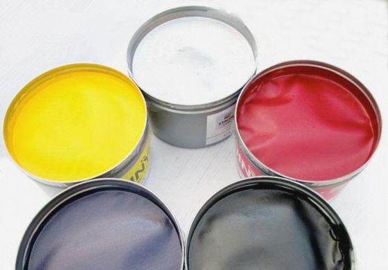 Mực in offset Sheetfed dựa trên dung môi chống lột da