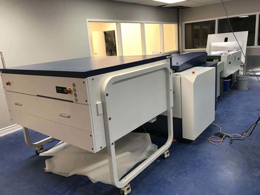4 khay giấy 400x300mm RS485 75PPH CTP Máy tấm