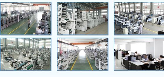Máy in tem nhãn dán linh hoạt CNC 2 màu 60m / phút