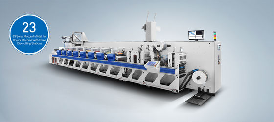 Máy in Flexo mô-đun điều khiển bằng servo 180m/phút