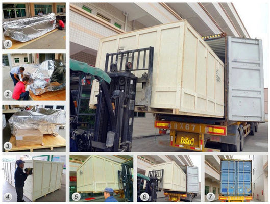 Máy in phun mặt phẳng kỹ thuật số 3 chế độ với đai thanh
