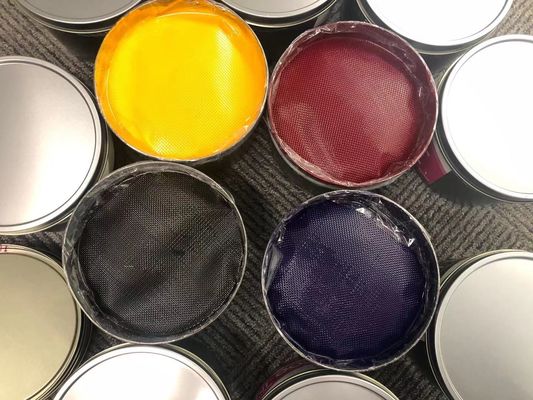 Mực in offset không bóng có độ bóng cao 1Kg / Tin 11000rph Mực in UV Thân thiện với môi trường