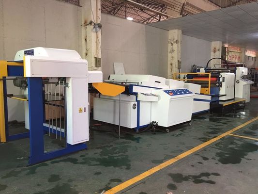Máy sơn UV tổng thể và điểm dựa trên nước cho tấm giấy