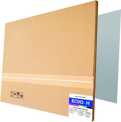 Màu xanh lá cây In nhôm không xử lý UV CTCP Tấm 1280mm Chiều rộng