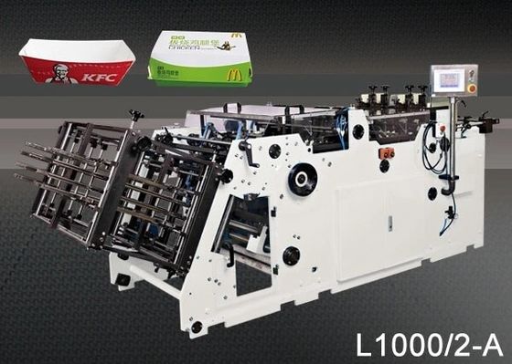 Máy làm hộp giấy 200 cái / phút Máy đóng thùng carton