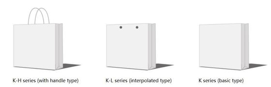 Máy làm túi giấy đáy vuông 40pcs / H 450GSM 9KW