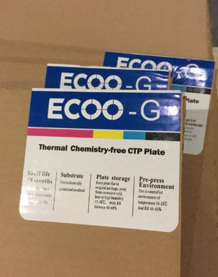 ECOO-G Bảng nhiệt không quá trình Giải pháp thân thiện với môi trường cho in trên máy in