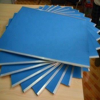 Mền cao su có thể nén đầy đủ khuôn in 3 lớp Màu xanh lam