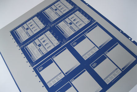 In báo tấm nhiệt CTP kháng dung môi hai lớp