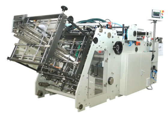 Máy chế tạo hộp giấy lợp lợp 200pcs/min