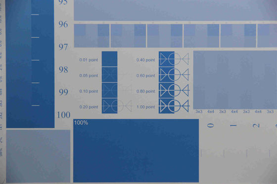 In không xử lý UV CTP CTCP Tấm 0.30mm 405nm Thân thiện với môi trường