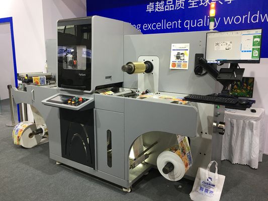 Máy tăng cường dán nhãn dán tem lá 6-50M / phút