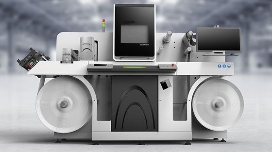 50m/phút Công cụ tăng cường dán tem nhãn kỹ thuật số cho véc ni kỹ thuật số