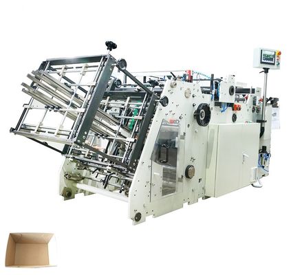 Ecoo 8w Máy làm hộp giấy ẩm thực nhanh Máy dựng hộp