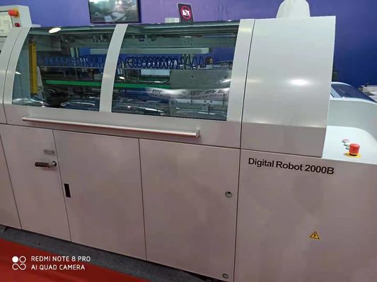 Robot kỹ thuật số tự động Máy đóng sách hoàn hảo Hệ thống PUR 400 cuốn sách/h