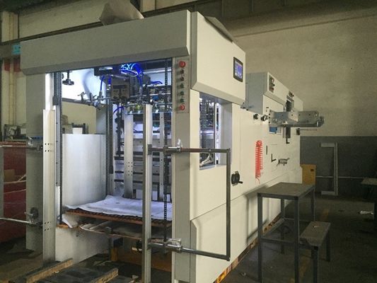 1080BQ Máy cắt chết tự động với loại bỏ chất thải cho trang trí thẻ