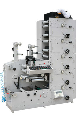 Máy in tem nhãn dán linh hoạt CNC 2 màu 60m / phút