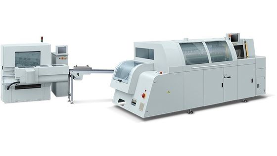 Máy đóng sách tự động hóa cao 2000C/H với màn hình cảm ứng
