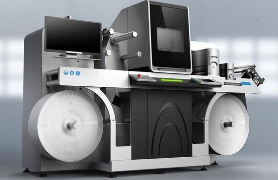 Máy in nhãn cải tiến kỹ thuật số với giấy dán tem
