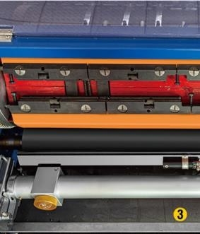 Máy đánh bóng giấy phủ UV tổng thể 1200mm Hai tháp