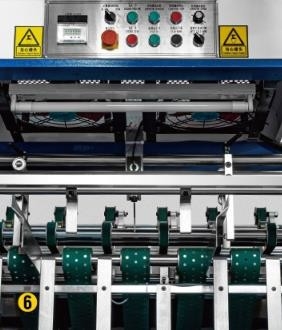 Máy đánh bóng giấy phủ UV tổng thể 1200mm Hai tháp