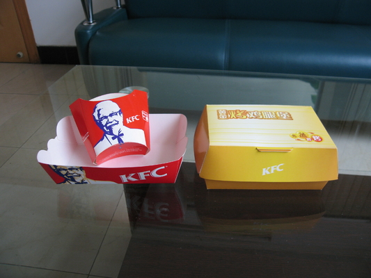 L-800A Máy đóng hộp bánh hamburger cho hộp giấy thực phẩm