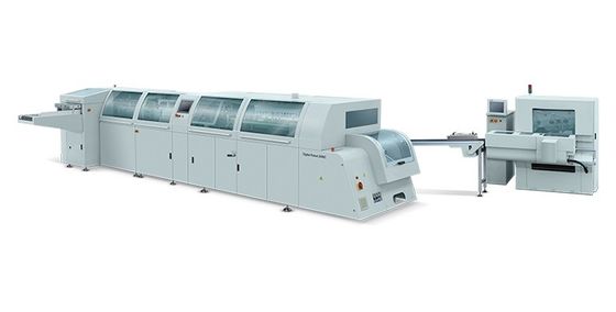 1600 chu kỳ / H Máy đóng sách quy trình làm việc liền mạch với 4 kẹp