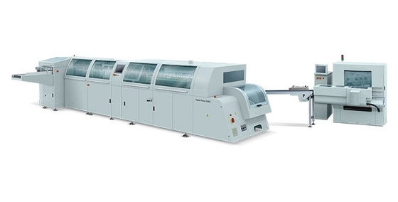 1600 chu kỳ / H Máy đóng sách quy trình làm việc liền mạch với 4 kẹp