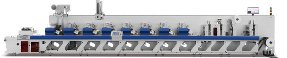 Máy in nhãn Flexo tự động con lăn 23 Động cơ Servo độc lập