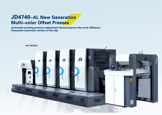Máy in offset bốn màu 13000sph cho sách