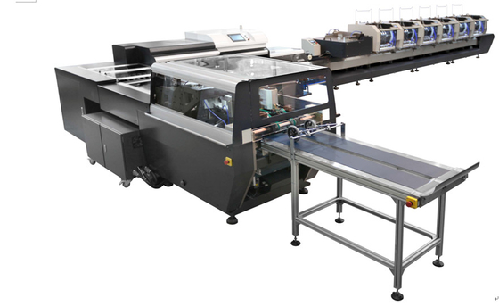Máy đóng sách 8 trạm khâu yên xe 12000 C / H