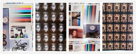 A2 4Colors Offset sheet Máy in Fed 12000s / H với UV